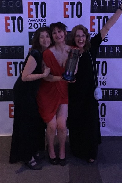 Mamma, I won an ETO Award!