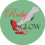 Ruby Glow home page logo button